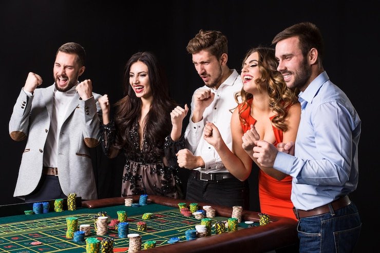 Players enjoying wagi platform with mobile sports betting and casino